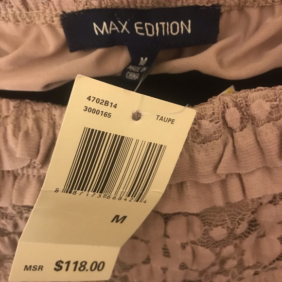 Taupe designer skirt-Max Edition - Picture 5 of 5